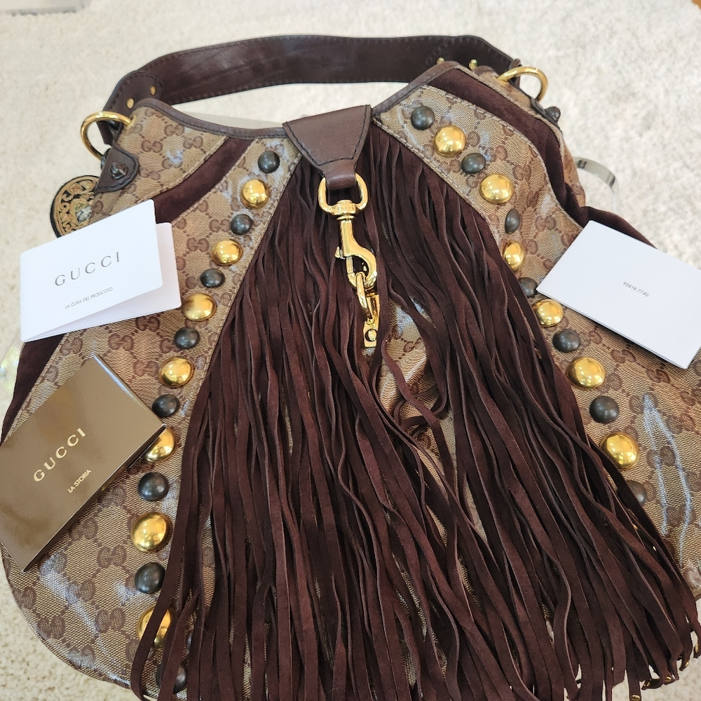 Authentic Gucci Babushka Bag! Mint Condition! It is amazing!!!